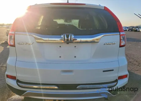 2015 Honda Cr-V Touring z USA, uszkodzony, nr VIN 5J6RM4H98FL096399